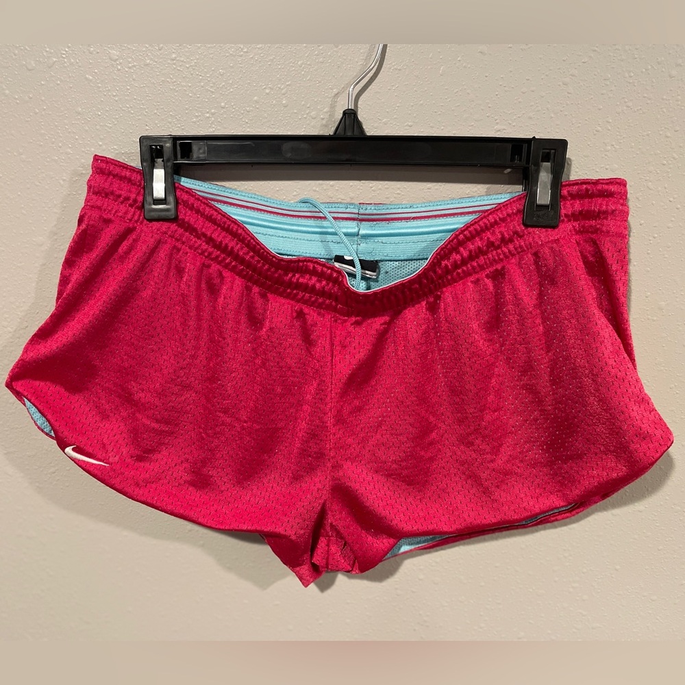 Nike Women's Vibrant Pink Athletic Shorts